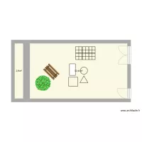 Plan de la cour- &eacute;cole du crochet