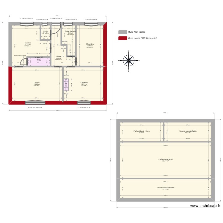 ML25002142 CERCEAU. Plan de 13 pièces et 131 m2