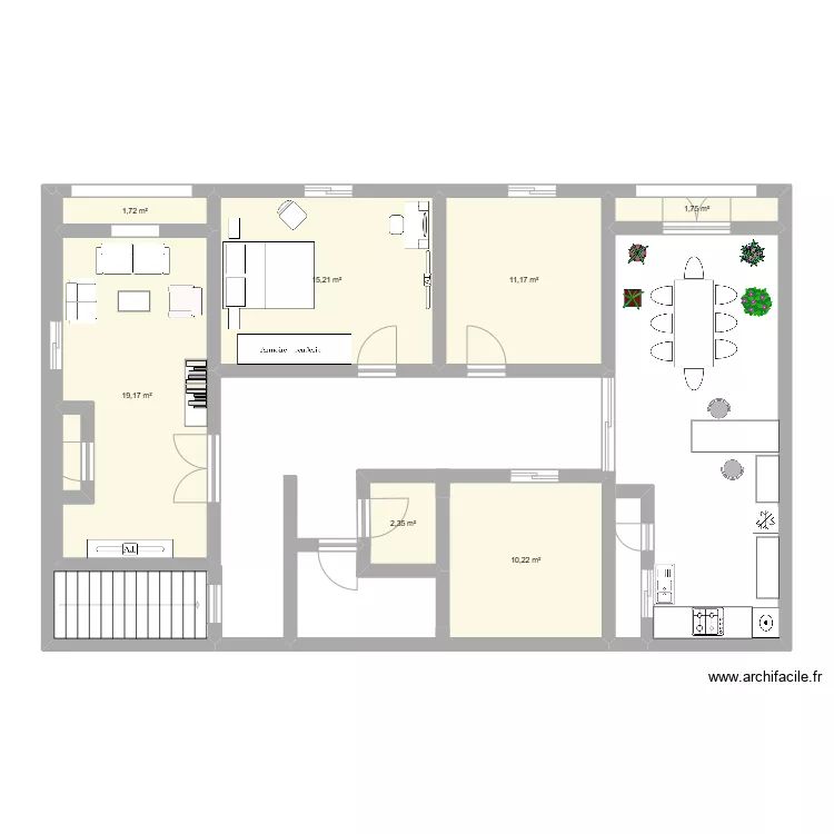 appartement. Plan de appartement. Plan de