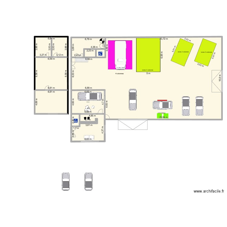 rgauto. Plan de 10 pièces et 631 m2