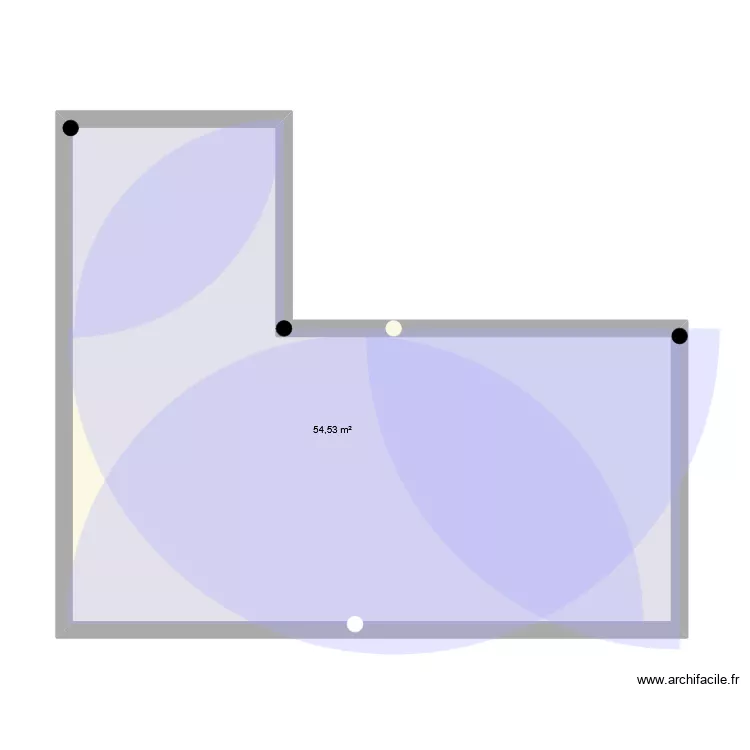 PLAN JARDIN 1. Plan de 1 et 55 m² PLAN JARDIN 1. Plan de 1 et 55 m²