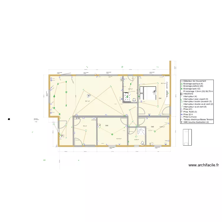 construction maison bois amilly meubles 1. Plan de 7  et 112 m²