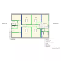 Plan implantation R+1 sans cote