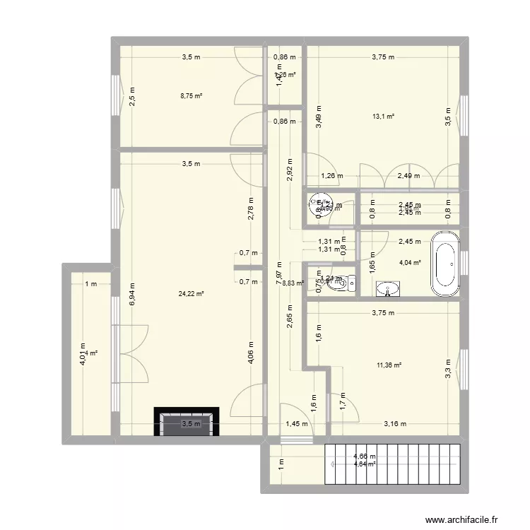 SULTANI ETG. Plan de 
