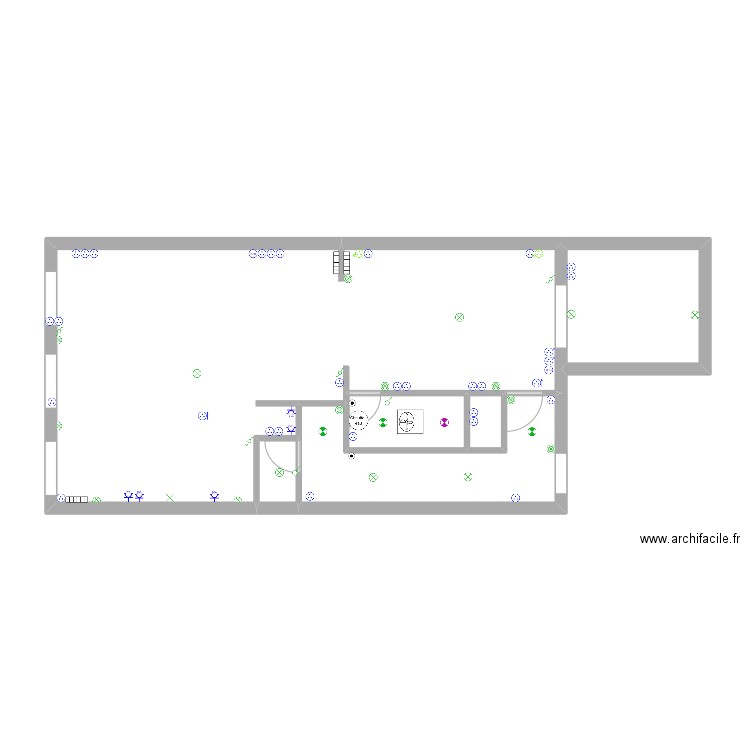 Appart parlement. Plan de 0 pièce et 0 m2