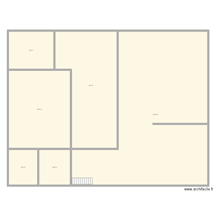 Plan du laboratoire modulairev. Plan de 6 pièces et 490 m2