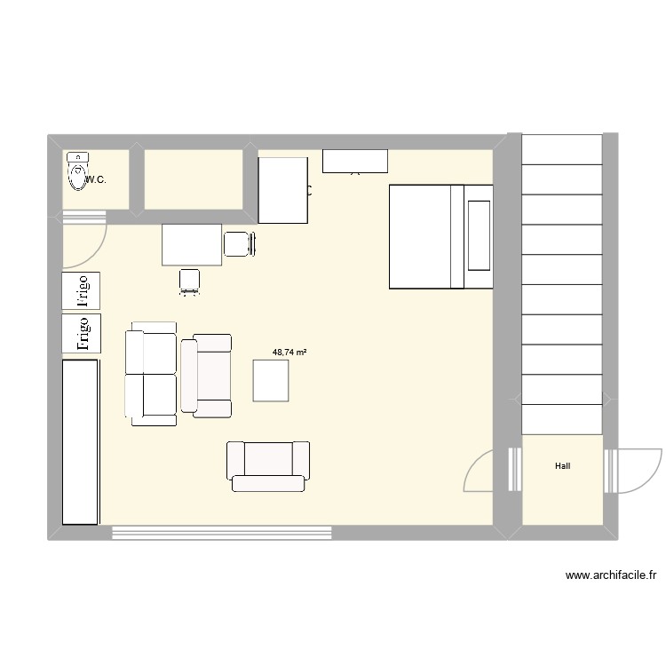 236 - 2 - R.D.C.. Plan de 0 pièce et 0 m2