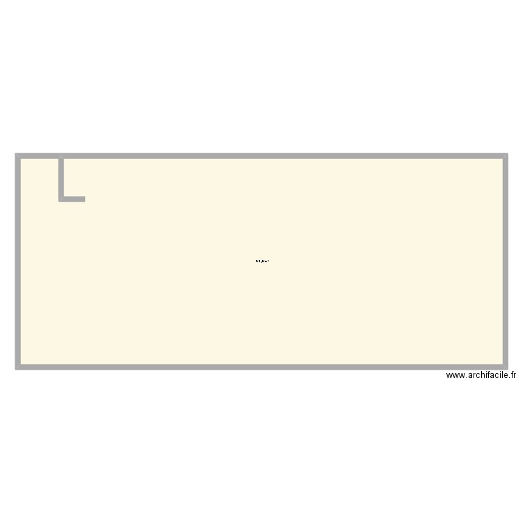 cab. Plan de 1 pièce et 318 m2