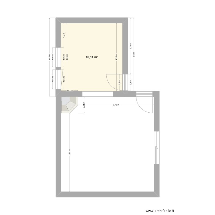 CUISINE 2. Plan de 0 pièce et 0 m2