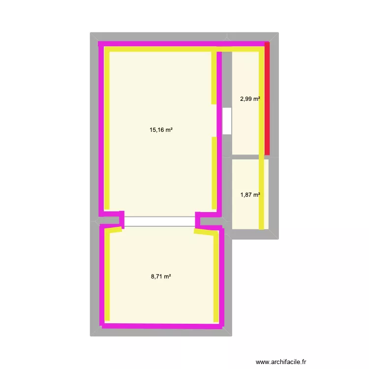 IBANEZ. Plan de 4  et 29 m²