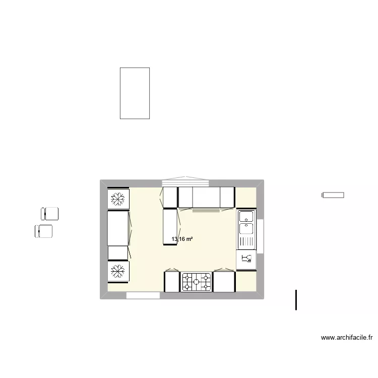 Cuisine Maison Bis. Plan de 