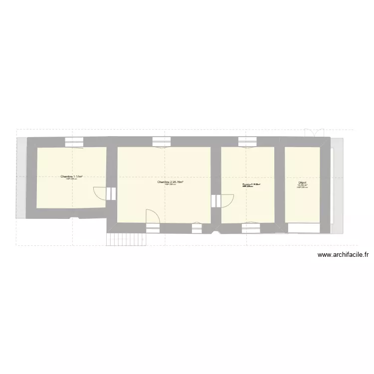 dumas etage. Plan de 