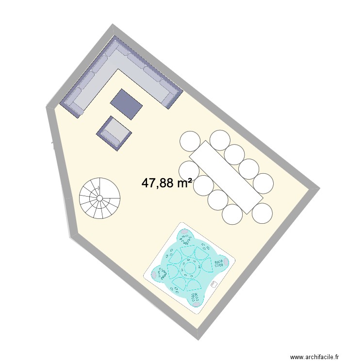 plan numero 1. Plan de 0 pièce et 0 m2
