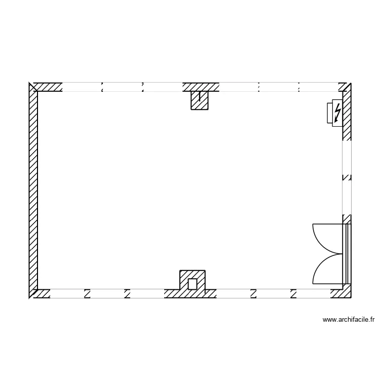 Labo 3D. Plan de 3  et 54 m²