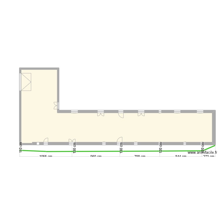 CLOS BERNON. Plan de 1 pièce et 291 m2