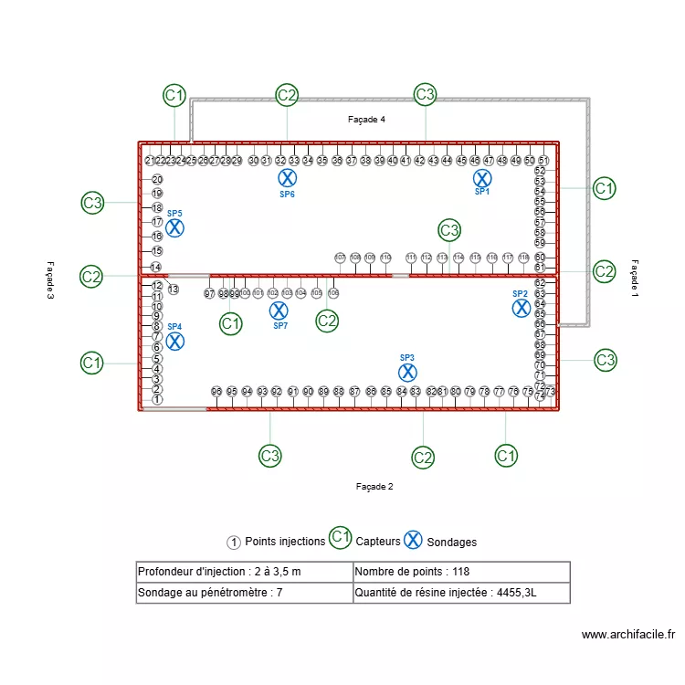 ZINETTI. Plan de 3 et 65 m² ZINETTI. Plan de 3 et 65 m²