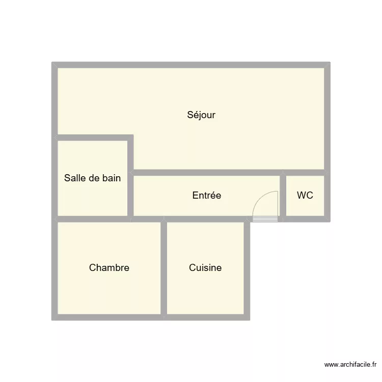 2509 HERRY BASTIEN. Plan de 