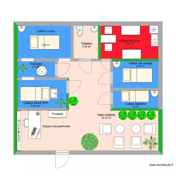 plan institut bio'té. Plan de 8 Pièces et 67 m² plan institut bio'té. Plan de 8 Pièces et 67 m²