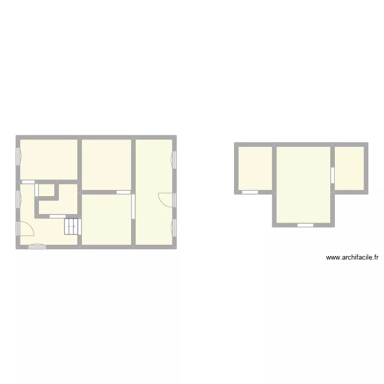 LABREUX - PT DE LARCHE. Plan de 