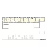 26_01_06 Plan RdC,1er étage, 5 fenêtres Est et 2 fenêtres Ouest Billard sur salon