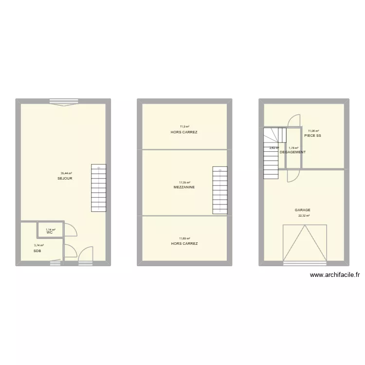 REMONDET PIMORIN. Plan de 10  et 119 m²