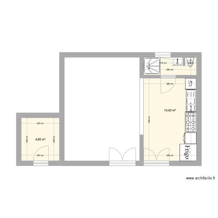 Grange 3. Plan de 0 pièce et 0 m2