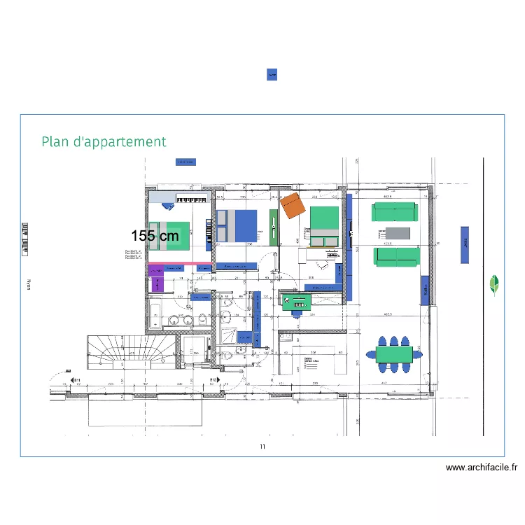 Nyon Saint Cergue. Plan de 