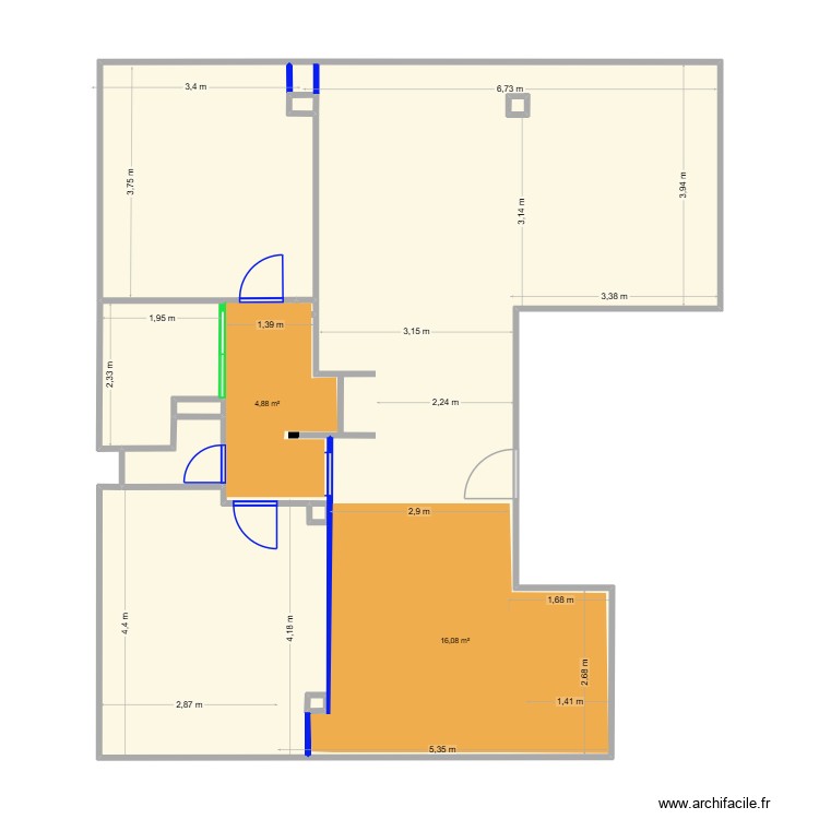 GALL PLAN FX PLAFONDS. Plan de 0 pièce et 0 m2