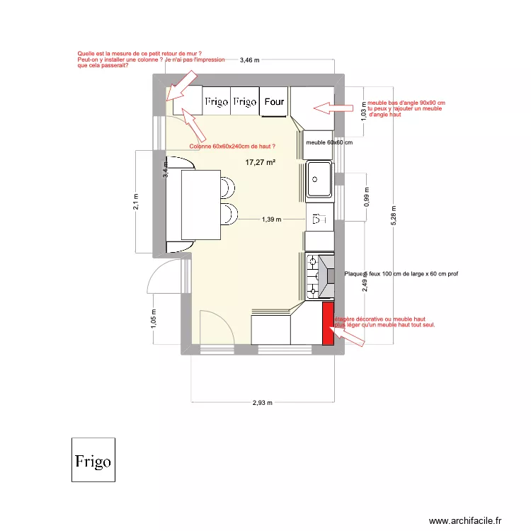maison Maroc 2. Plan de 
