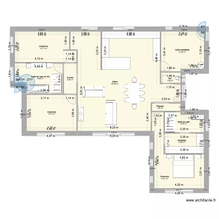 plan maison nouveau. Plan de 