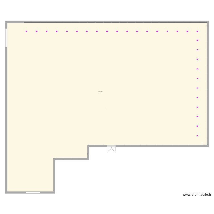 HAZEBROUCK. Plan de 1 pièce et 722 m2