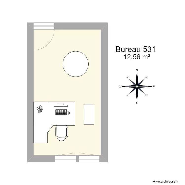 Bureau R 531. Plan de Bureau R 531. Plan de