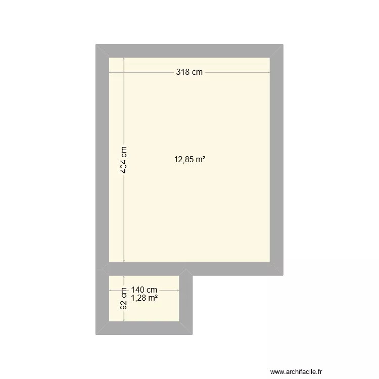 MAISON St denis. Plan de 