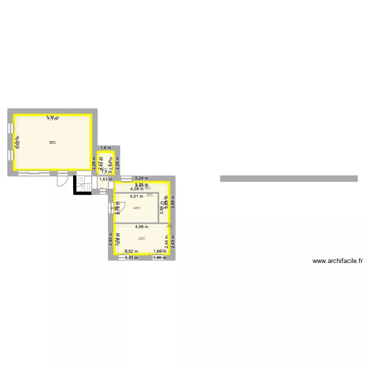 Idée 2. Plan de 11 et 111 m² Idée 2. Plan de 11 et 111 m²