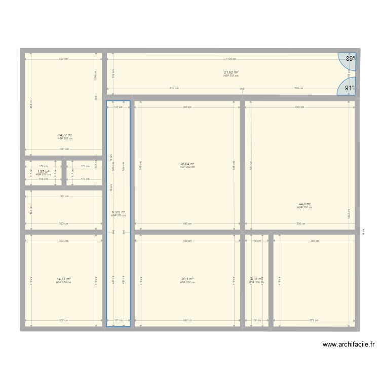 manette. Plan de 0 pièce et 0 m2