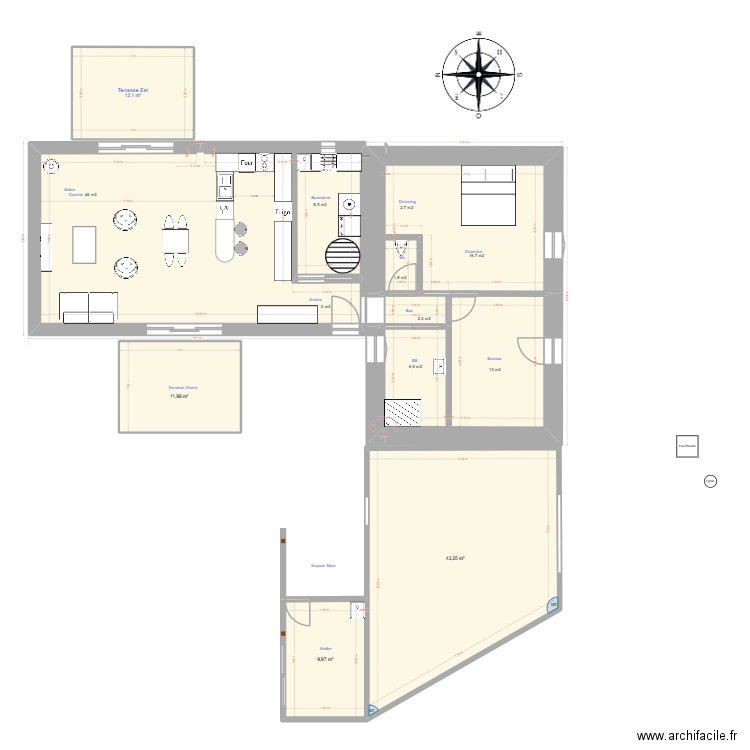 Nancette_5_Sav. Plan de 8 pièces et 178 m2