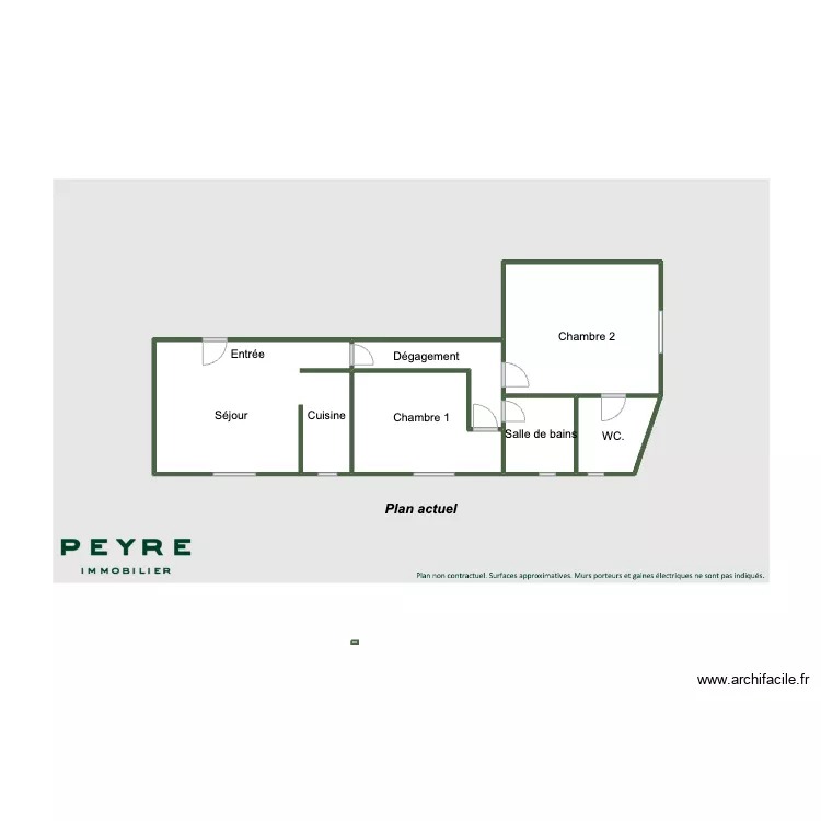  Plan actuel lot 108. Plan de 
