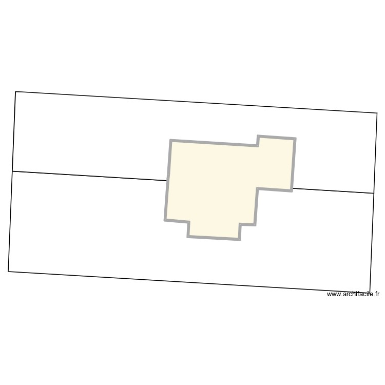 plan de masse. Plan de 0 pièce et 0 m2