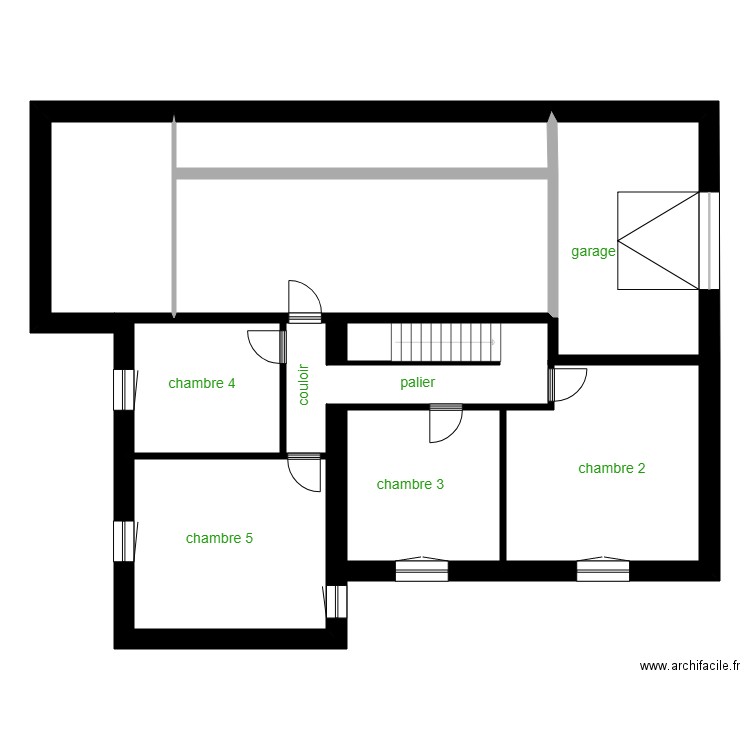 NOISETTE 1. Plan de 10 pièces et 218 m2