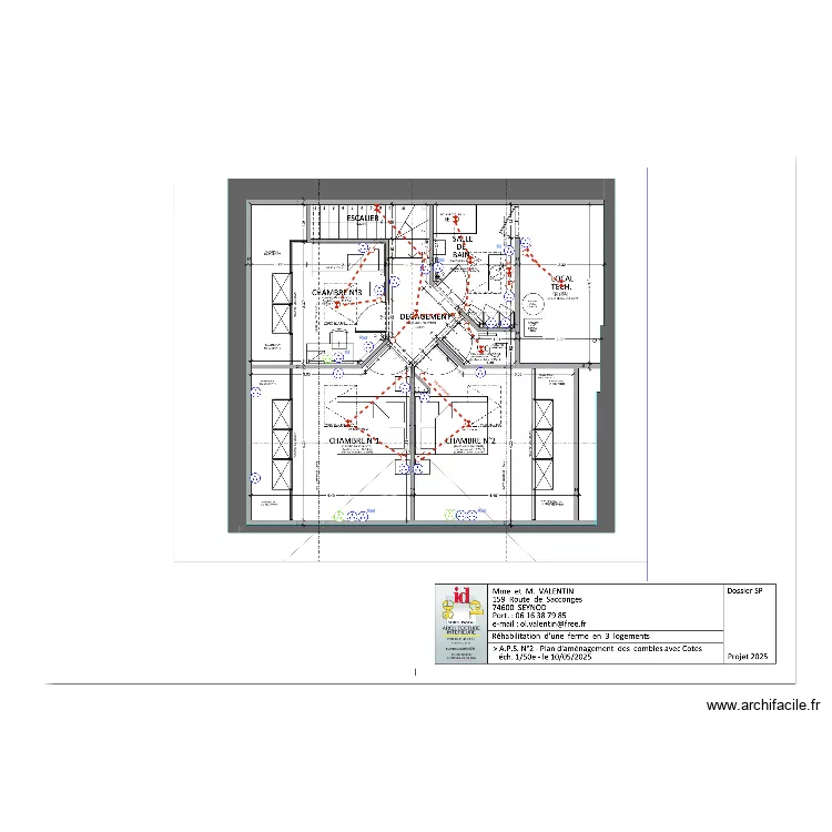PLAN VALENTIN ELEC. Plan de 