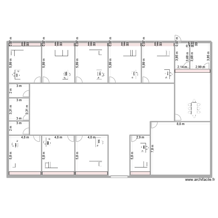 Projet FI. Plan de 0 pièce et 0 m2