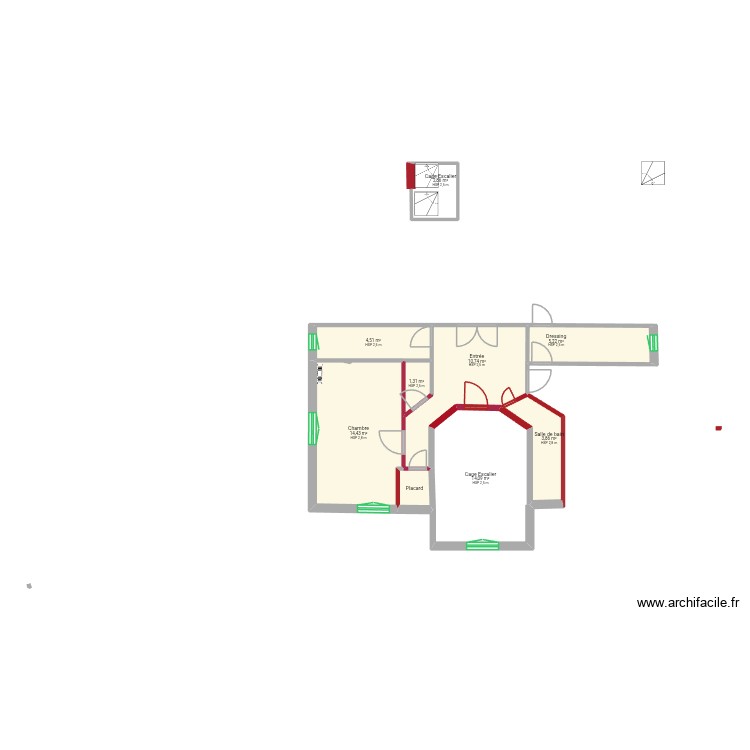Plan simpl. Plan de 0 pièce et 0 m2