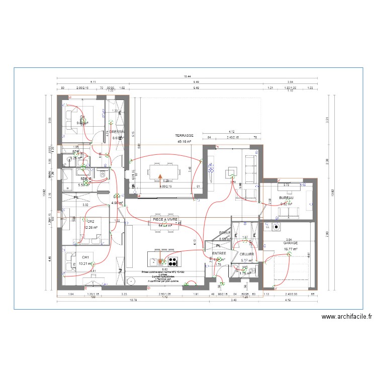 GARON ARBOR. Plan de 0 pièce et 0 m2