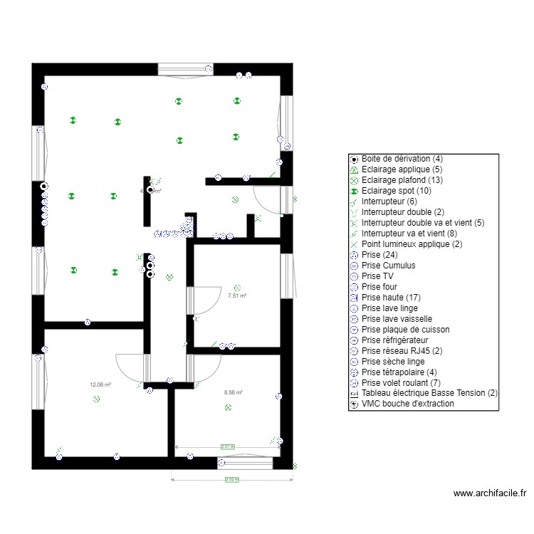 BASSO. Plan de 0 pièce et 0 m2