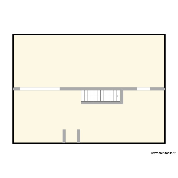 SOUS SOL BARTHOU. Plan de 0 pièce et 0 m2
