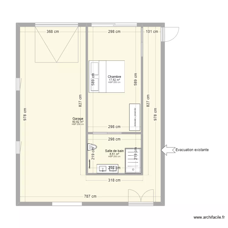 Chambre . Plan de Chambre . Plan de