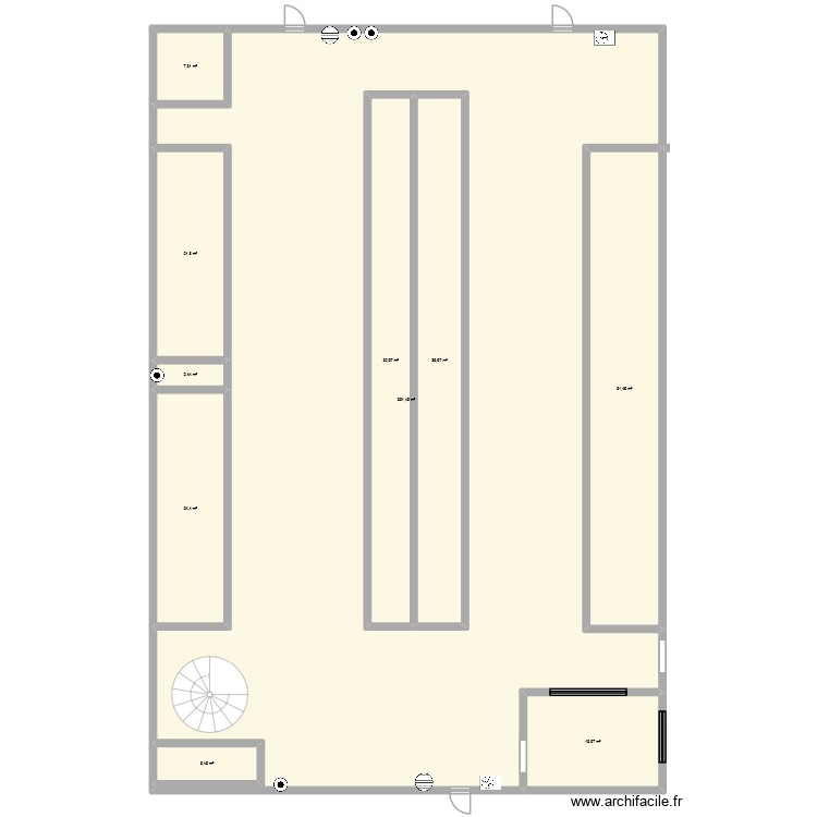 Unik. Plan de 0 pièce et 0 m2
