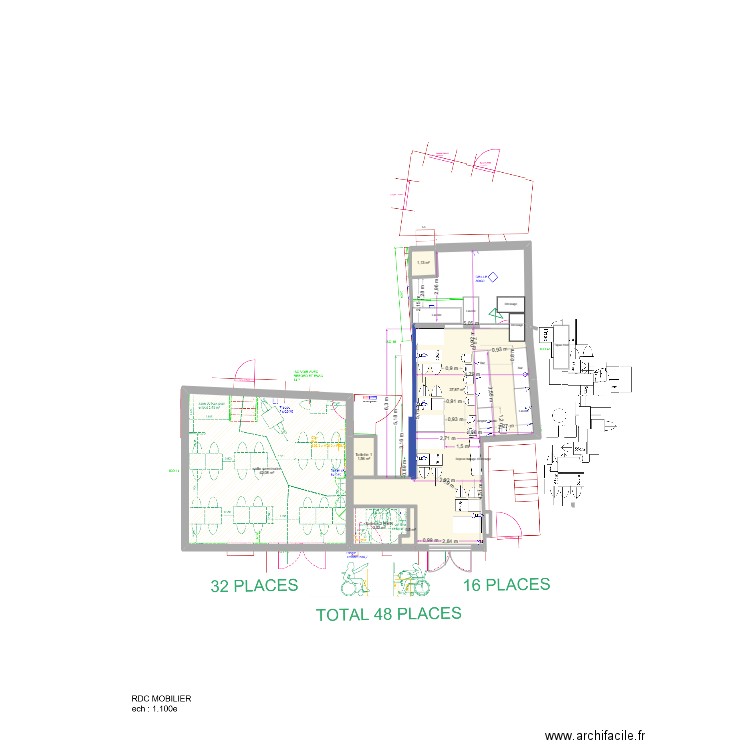 shesterfield valide avec marina 24042025  16P + 3P  pdj. Plan de 6 pièces et 87 m2