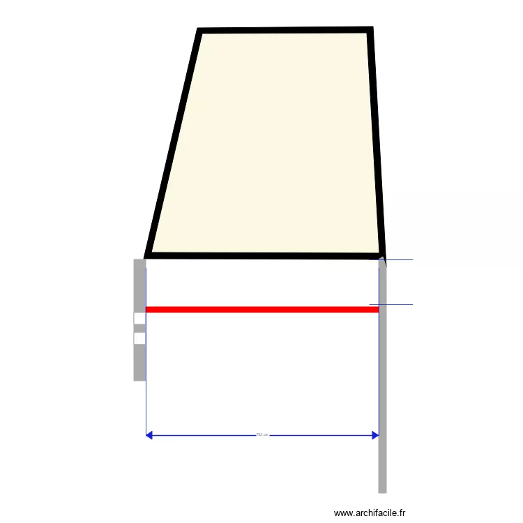 ROMMELAERE 2026. Plan de 1  et 48 m²