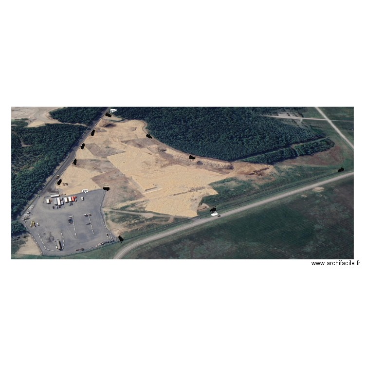 Projet Pomerleau - Bagotville CAM. Plan de 0 pièce et 0 m2